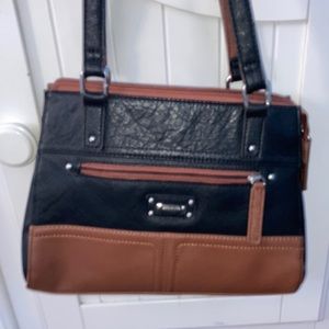 Stone & Co Purse| Brown and Black | Multiple pockets |